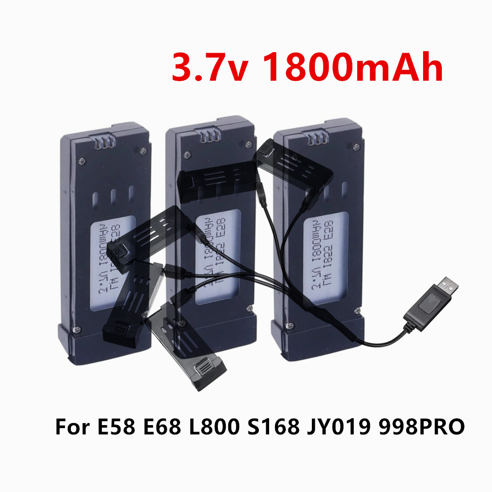 Eachine Drone E58 - Akumulator litowy 3.7V 1800mAh do drona,