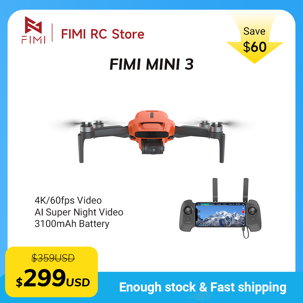 Drone Battery Smart - Dron FIMI MINI 3 z kamerą