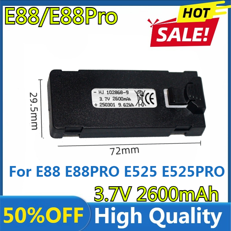 Bateria E88 3.7V 2600mAh do E8 – Drone Battery Balance Charger recenzja i cena